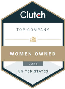 Top Clutch Women Owned Company United States 2025 Award